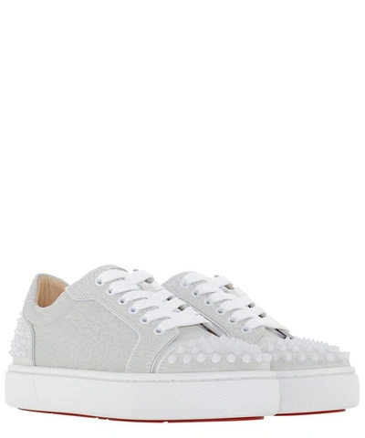 Shop Christian Louboutin "vieirissima 2" Sneakers In White