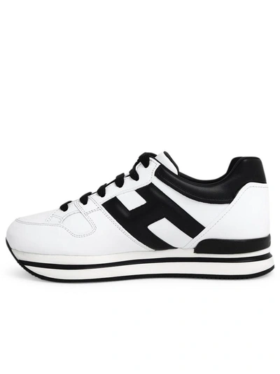 Shop Hogan Sneakers H222 Bianche In White