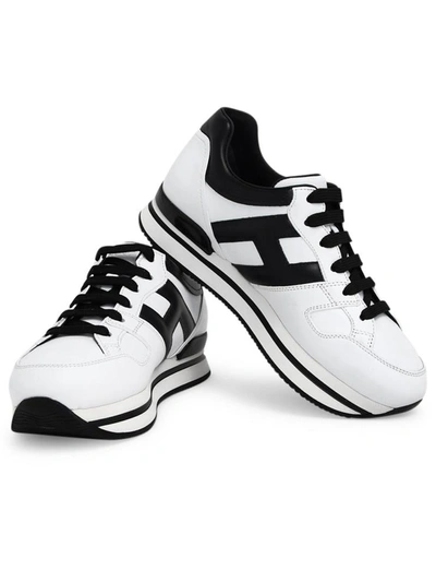 Shop Hogan Sneakers H222 Bianche In White