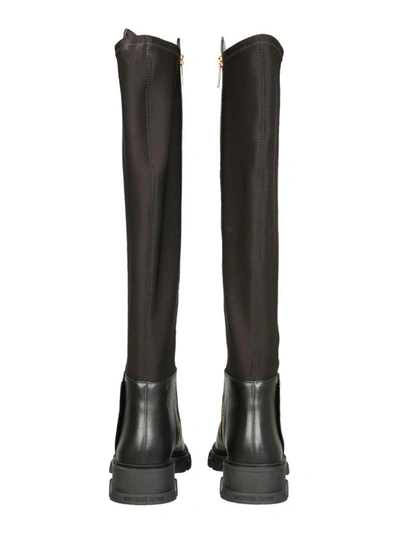 Shop Michael Michael Kors High Ridley Boots In Black