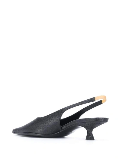 Shop Mm6 Maison Margiela With Heel Black