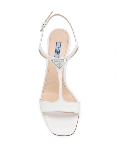 Shop Prada Sandals White