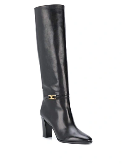 Shop Celine Céline Boots In Nero