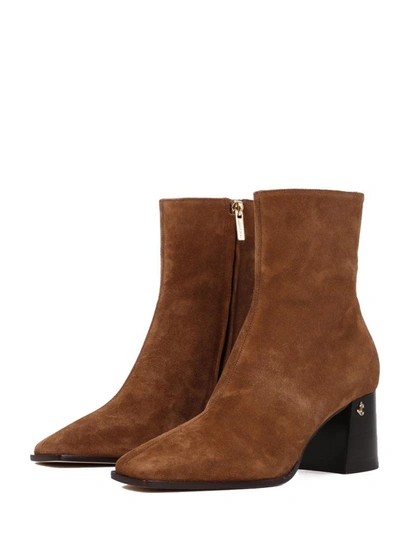 Shop Jimmy Choo Bryelle Ankle Boots In Beige