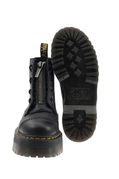 Shop Dr. Martens' Dr. Martens Sinclair Leather Platform Boots In Black