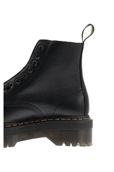 Shop Dr. Martens' Dr. Martens Sinclair Leather Platform Boots In Black
