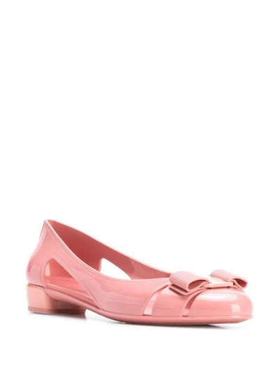 Shop Ferragamo Salvatore  Flat Shoes Pink