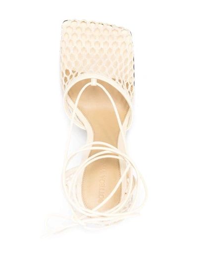 Shop Bottega Veneta Sandals Beige