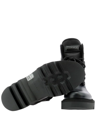 Shop Givenchy "combat" Rainboots In Black  