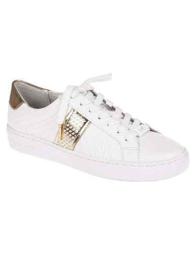 Shop Michael Kors Sneakers In Bianco