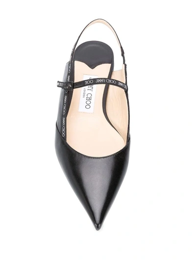 Shop Jimmy Choo Flat Shoes In Nero