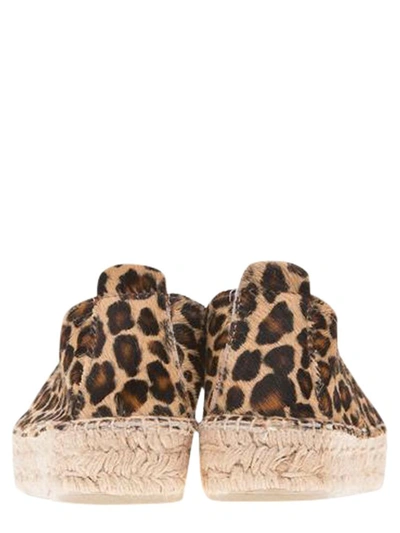 Shop Manebi "dakota" Espadrillas In Animalier