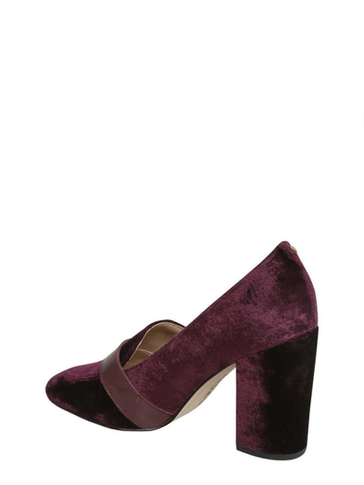 Shop Sam Edelman Ellison Loafers With Heel In Bordeaux