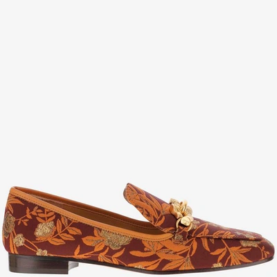 Shop Tory Burch Flat Shoes In Rosso