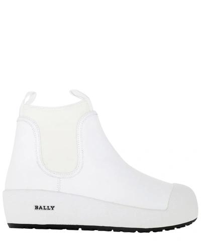 Shop Bally "gadey" Ankle Boots In White