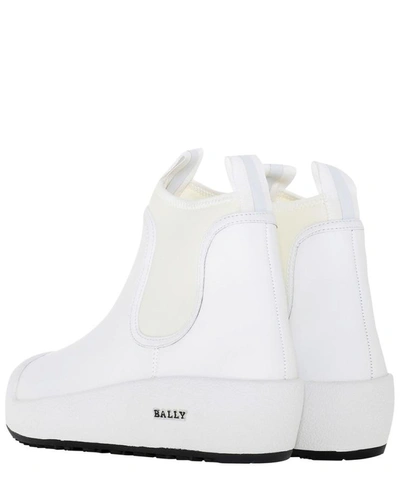 Shop Bally "gadey" Ankle Boots In White