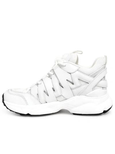 Shop Michael Michael Kors Sneakers Hero Bianche In White