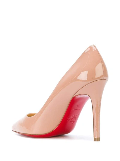 Shop Christian Louboutin With Heel In Cipria