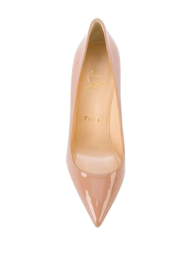 Shop Christian Louboutin With Heel In Cipria