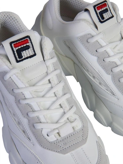 Shop Fila "smasher" Sneakers In White