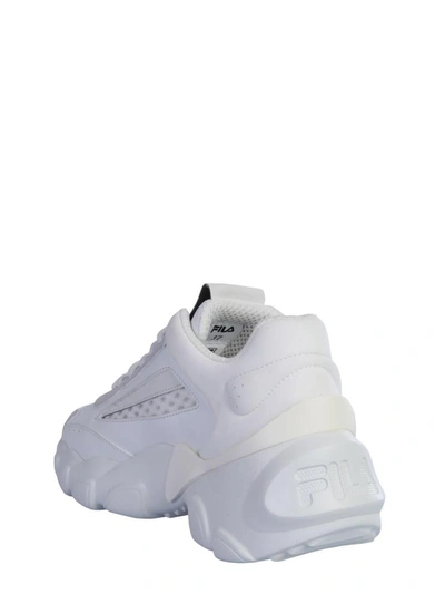 Shop Fila "smasher" Sneakers In White