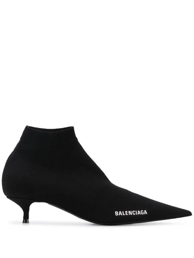 Shop Balenciaga Boots Black