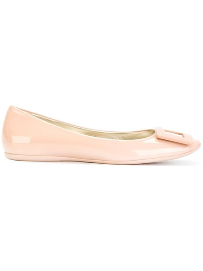 Shop Roger Vivier Flat Shoes Pink