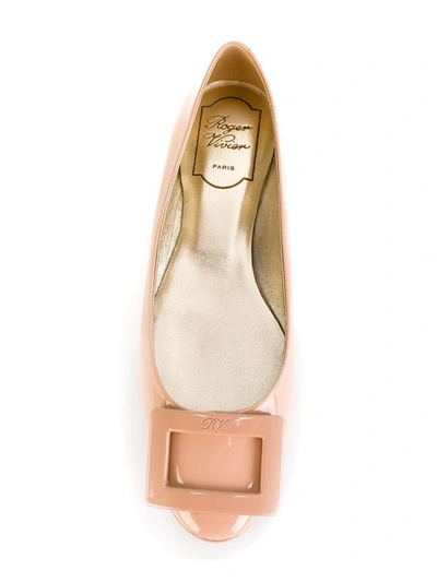 Shop Roger Vivier Flat Shoes Pink