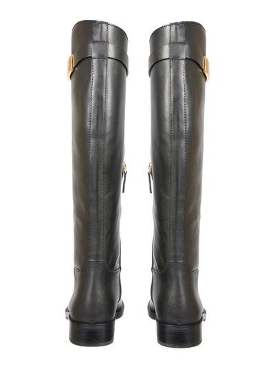Shop Tory Burch Riding Boots In Black