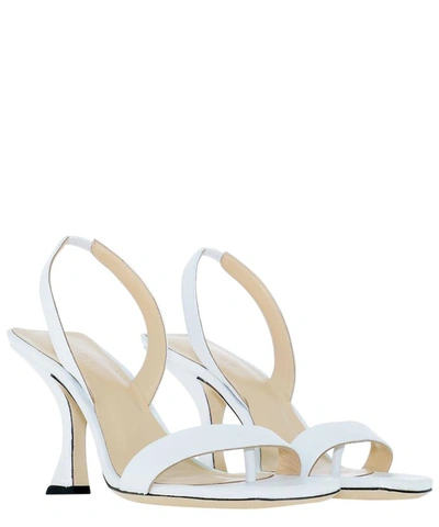 Shop By Far "lotta" Sandals In White