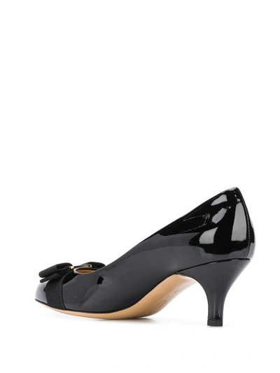 Shop Ferragamo Salvatore  With Heel Black