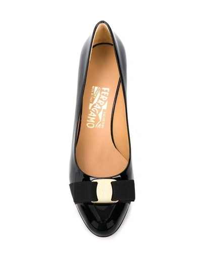 Shop Ferragamo Salvatore  With Heel Black