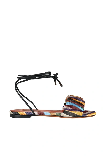 Shop Missoni Sandals Beige