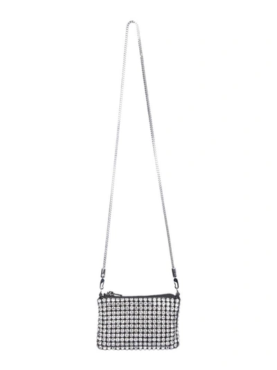 Shop Alexander Wang Nano Rystal Bag In White