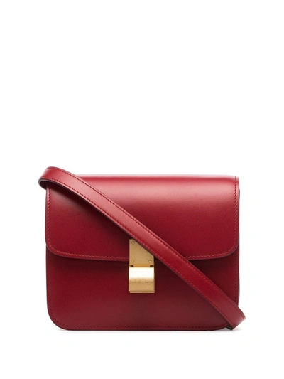 Shop Celine Céline Bags In Rosso