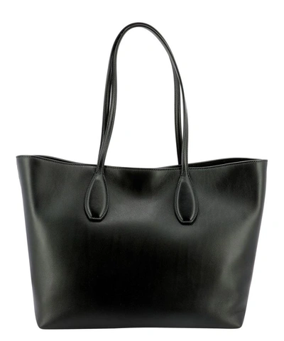 Shop Ferragamo "tote Studio" Shoulder Bag In Black  