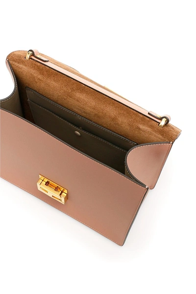 Shop Fendi Kan U Bag In Rosa Bourbon Ovibr