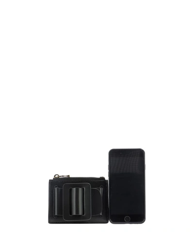 Shop Boyy "buckle" Card Holder In Black  