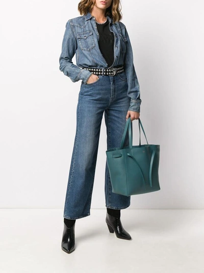 Shop Celine Céline Bags In Blu