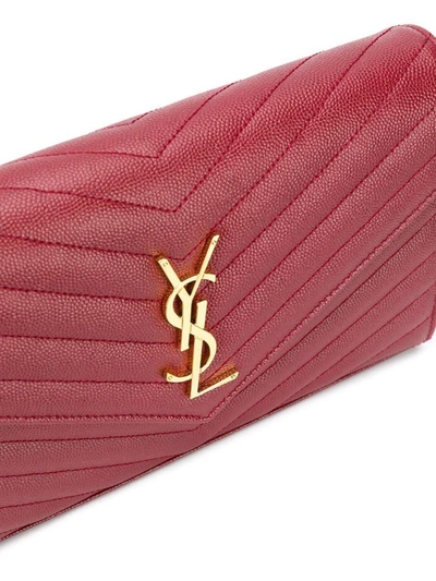 Shop Saint Laurent Bags In Rosso