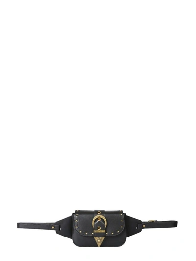 Shop Versace Jeans Couture Western Style Belt Bag In Black