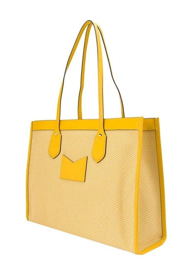 Shop Michael Michael Kors Tote Bay Bag In Yellow