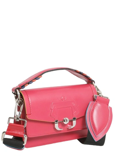 Shop Paula Cademartori Mini "twi Twi" Bag In Fuchsia