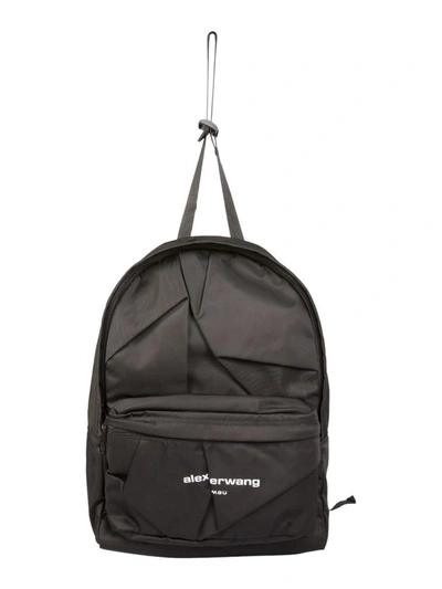 Shop Alexander Wang Backpack With Logo In Black