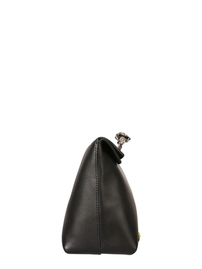 Shop Alexander Mcqueen Skull Pouch In Black