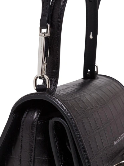 Shop Alexander Mcqueen The Story Handbag In Black