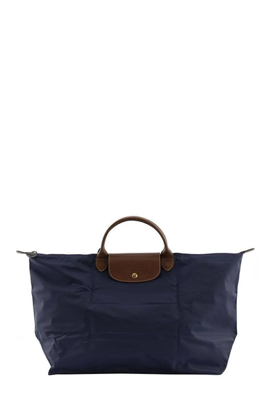 Shop Longchamp Le Pliage - Travel Bag In Navy