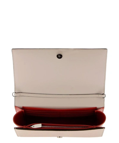 Shop Christian Louboutin "paloma" Clutch In Pink