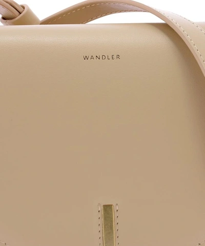 Shop Wandler "nana" Crossbody Bag In Beige