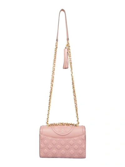 Shop Tory Burch Fleming Shoulder Bag In Pink